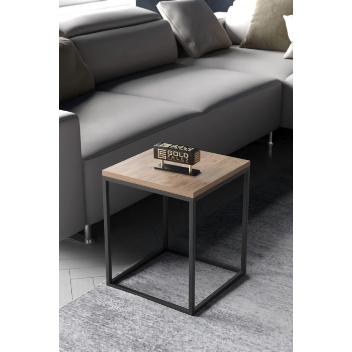 Orta Sehpa Ve Zigon Sehpa 5li Lüx Set Ceviz