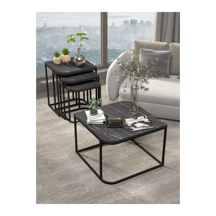 Orta Sehpa Ve Zigon Sehpa Damla Bendir