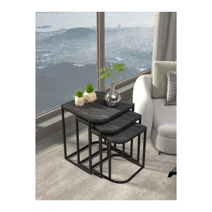 Orta Sehpa Ve Zigon Sehpa Damla Bendir