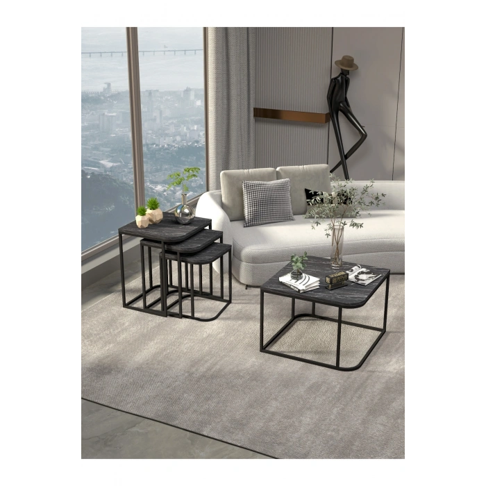 Orta Sehpa Ve Zigon Sehpa Damla Bendir