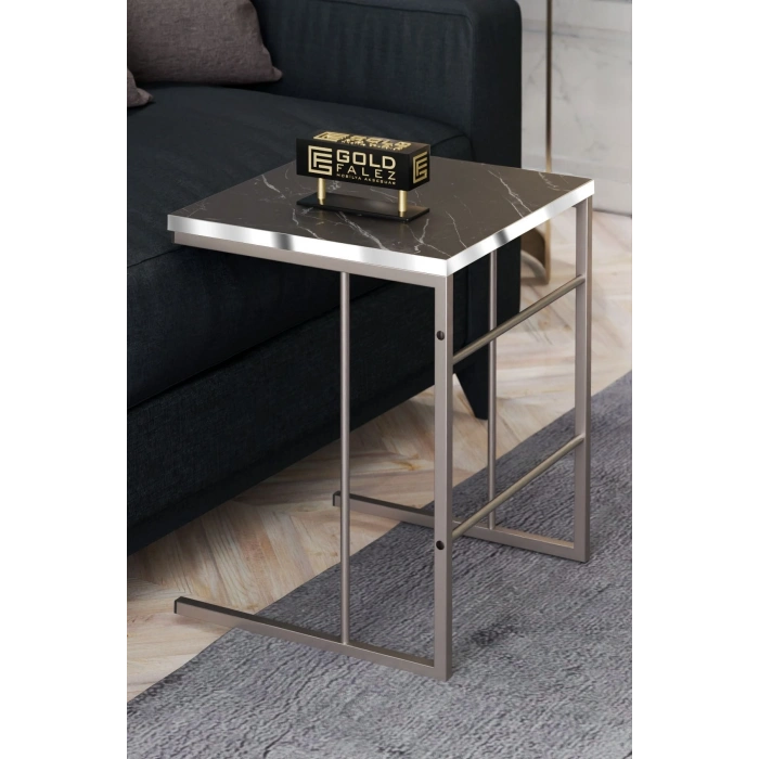 ORTA SEHPA VE ZİGON SEHPA SOLO SET GÜMÜŞ BENDİR