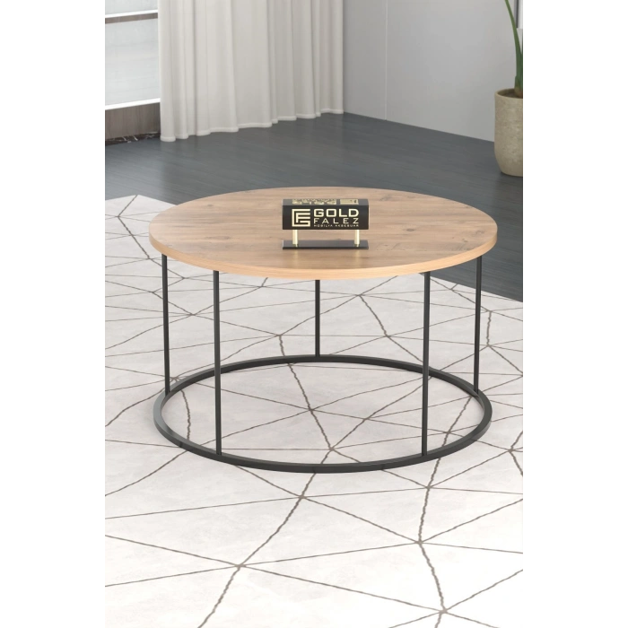 ORTA SEHPA VE ZİGON SEHPA TERRA SET ATLANTİK ÇAM