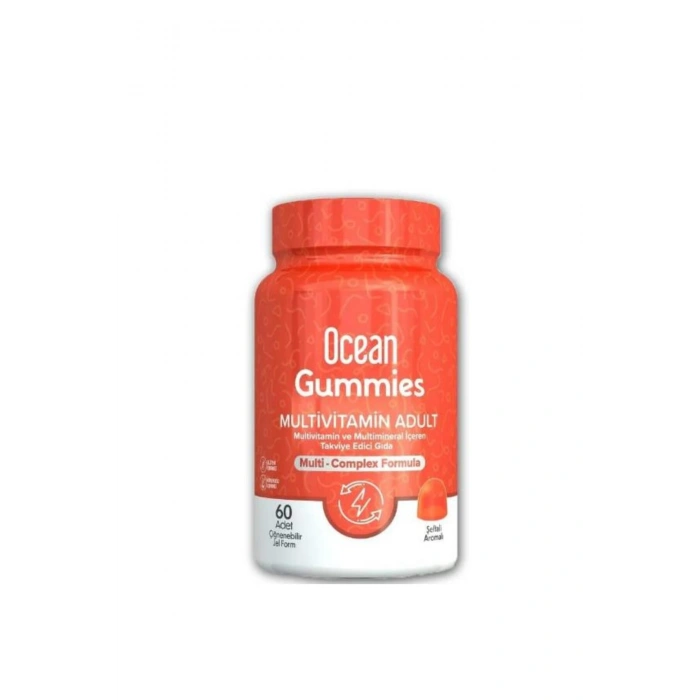 Orzax Ocean Gummies Multivitamin Adult 60 Çiğnenebilir Jel Form