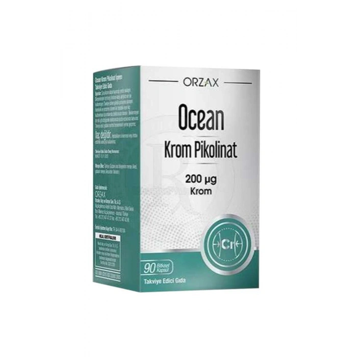 Orzax Ocean Krom Pikolinat 20 Mcg 90 Kapsül