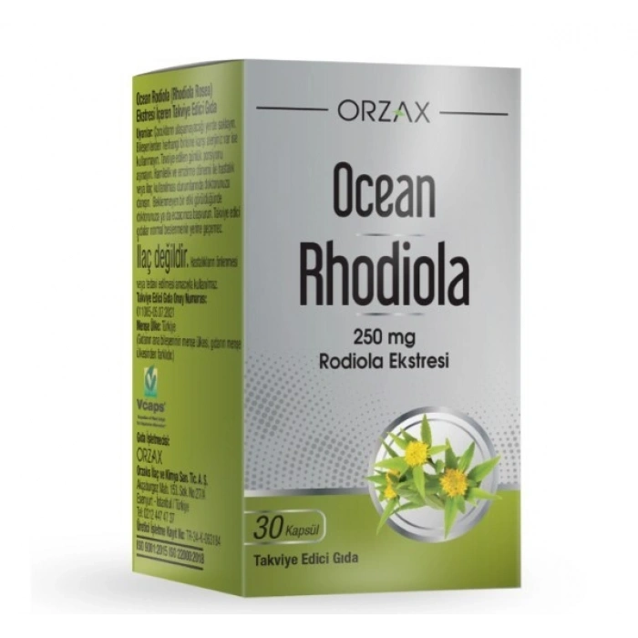 Orzax Ocean Rhodiola 30 Kapsül