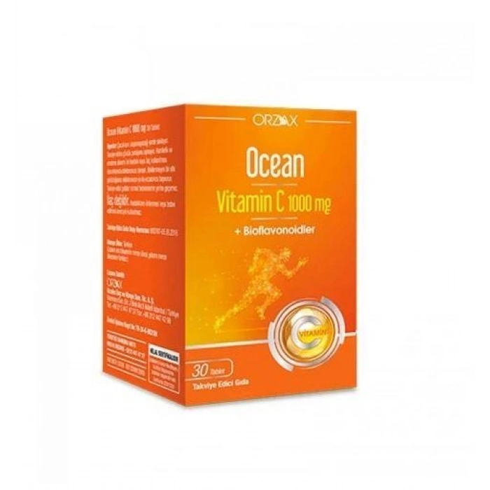 Orzax Ocean Vitamin C 1000 mg 30 Tablet