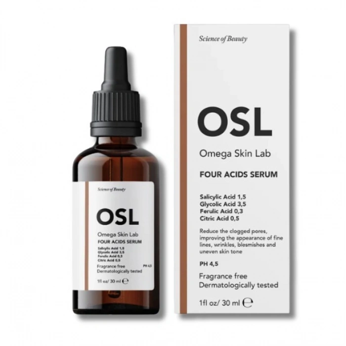 Osl Omega Skin Lab Four Acids Serum 30 ml