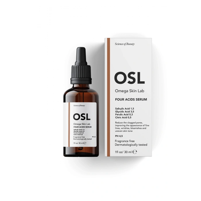 Osl Omega Skin Lab Four Acids Serum 30 ml