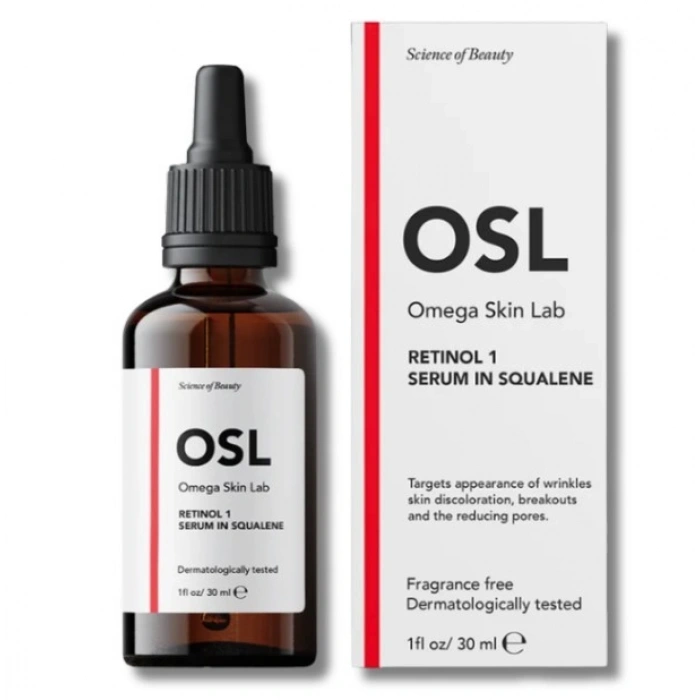 Osl Omega Skin Lab Retinol 1 Serum In Squalene 30 ml