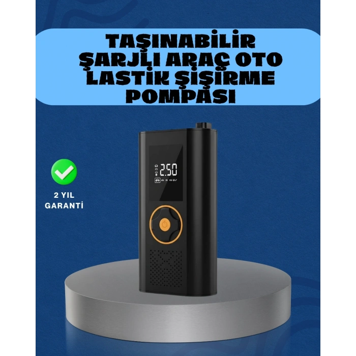 Otomatik Duran Dijital Hava Pompası Kompakt ve Taşınabilir Tasarım