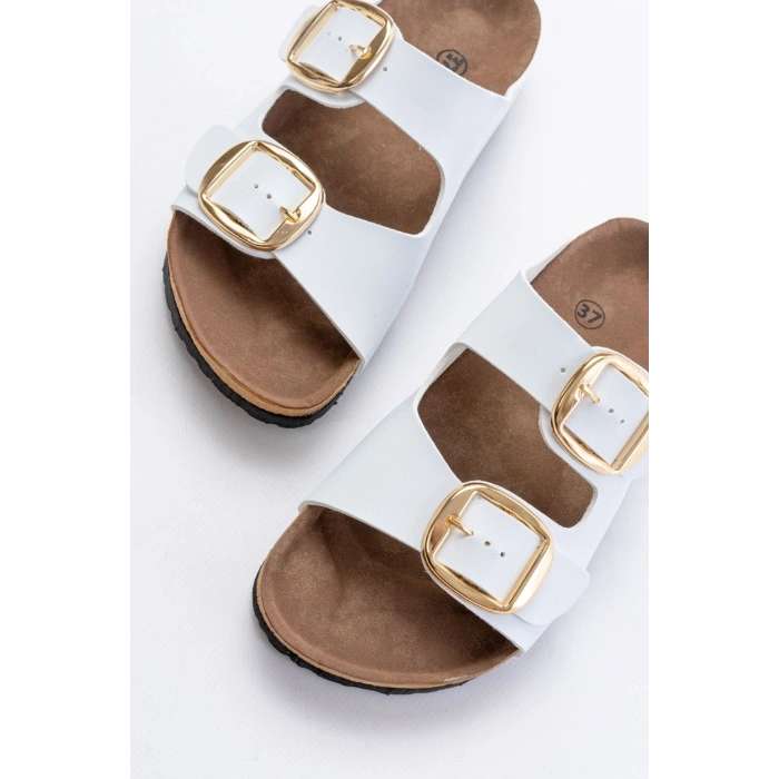 P-101 Beyaz Günlük Kadın Terlik