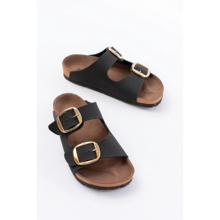 P-101 Siyah Günlük  Kadın Terlik