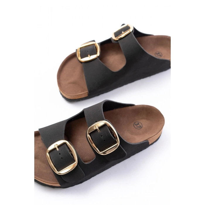 P-101 Siyah Günlük  Kadın Terlik