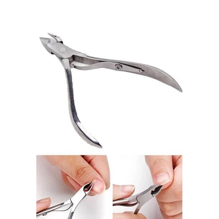 Paslanmaz Çelik Manikür Et Pensi Tırnak Et Pensi