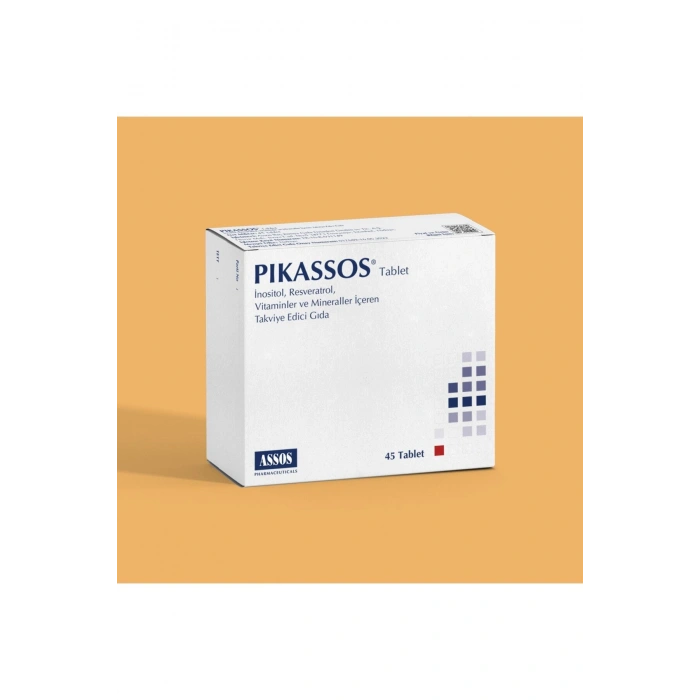 Pikassos İnositol ve Resveratrol 45 Tablet