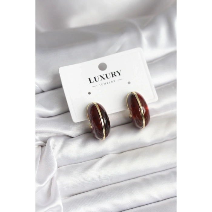 Pirinç Vintage Kadın Küpe