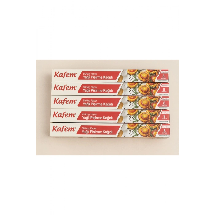 PİŞİRİM KAĞIDI- FIRIN KAĞIDI- 8 ADET- 5 PAKET- TOPLAM 40 ADET