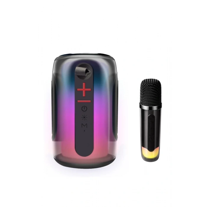 Pluse 8 RGB Kablosuz Hoparlör - Siyah