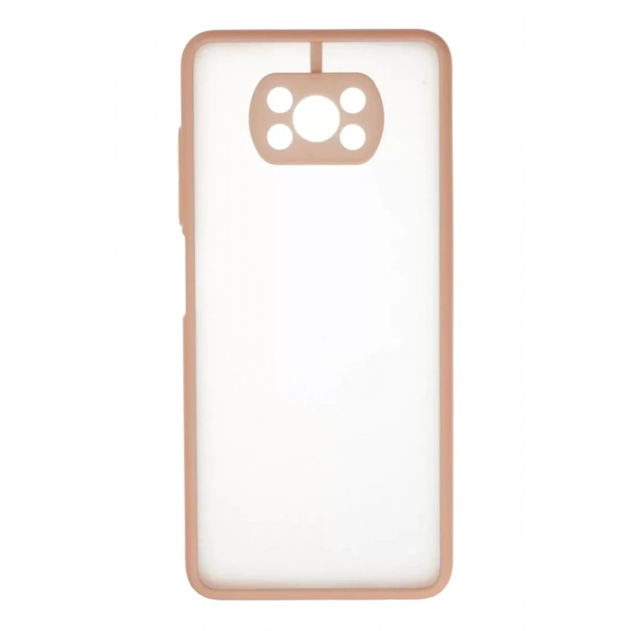 Pocophone X3 Kılıf Montreal Silikon Kapak - Pembe