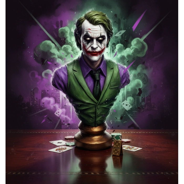 Polyester Joker Figür