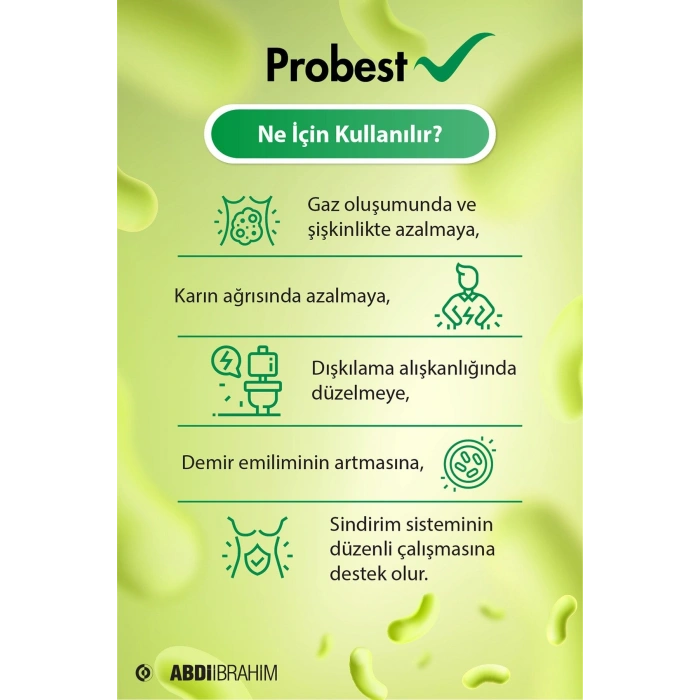 Probest Digestive Probiyotik 20 Kapsül