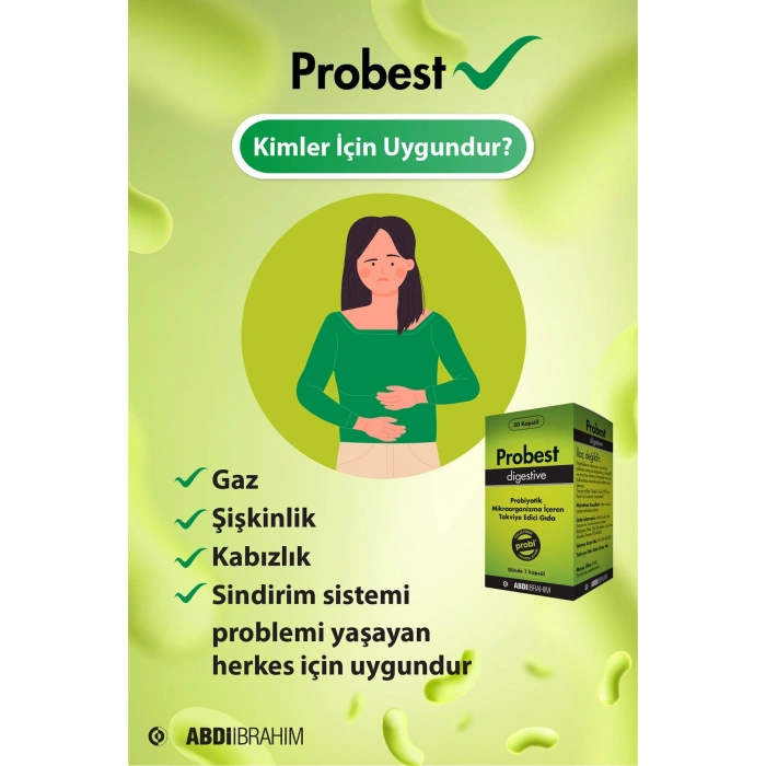 Probest Digestive Probiyotik 20 Kapsül