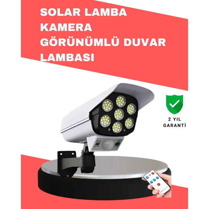 PVC+PC Malzemeli, 2si 1 Arada Güvenlik Lambası – Ayarlanabilir Başlık ve Panel Açısı