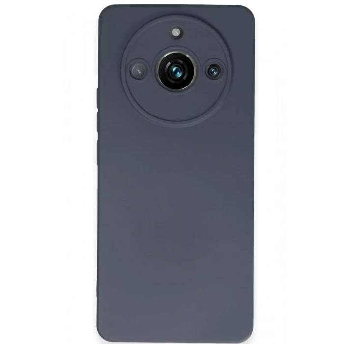 Realme 11 Pro Kılıf Nano içi Kadife Silikon - Gri