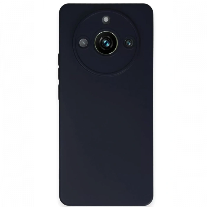 Realme 11 Pro Kılıf Nano içi Kadife Silikon - Lacivert