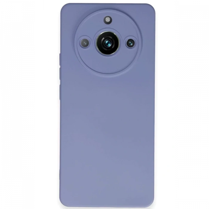 Realme 11 Pro Kılıf Nano içi Kadife Silikon - Lila