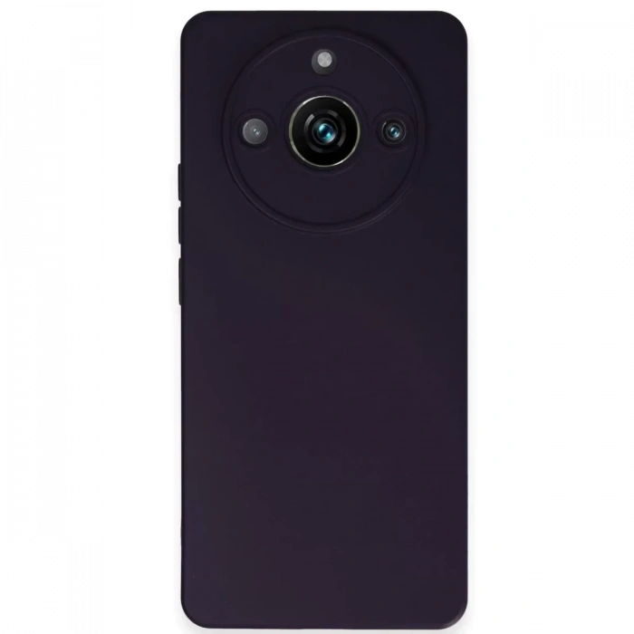 Realme 11 Pro Kılıf Nano içi Kadife Silikon - Mor