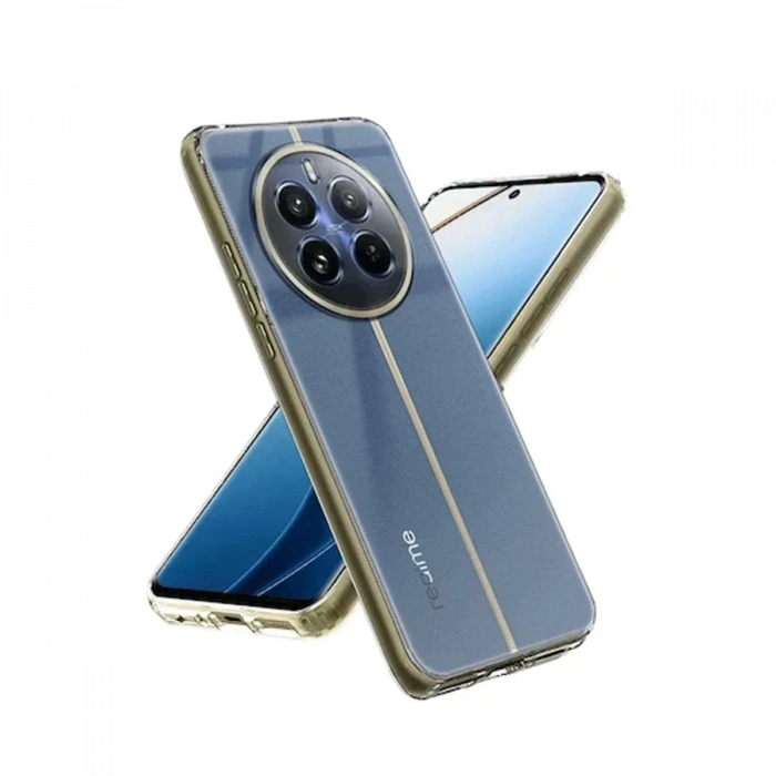 Realme 12 5G Kılıf Lüx Şeffaf Silikon