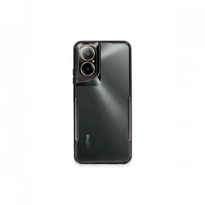 Realme 12 Lite Kılıf Boyi Silikon Kapak - Siyah