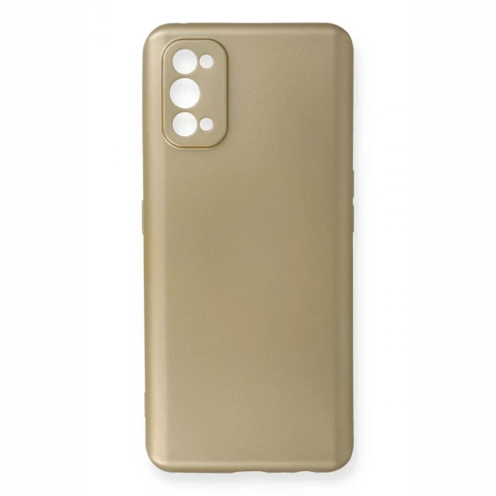 Realme 7 Pro Kılıf First Silikon - Gold