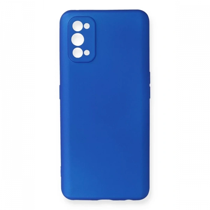 Realme 7 Pro Kılıf First Silikon - Mavi