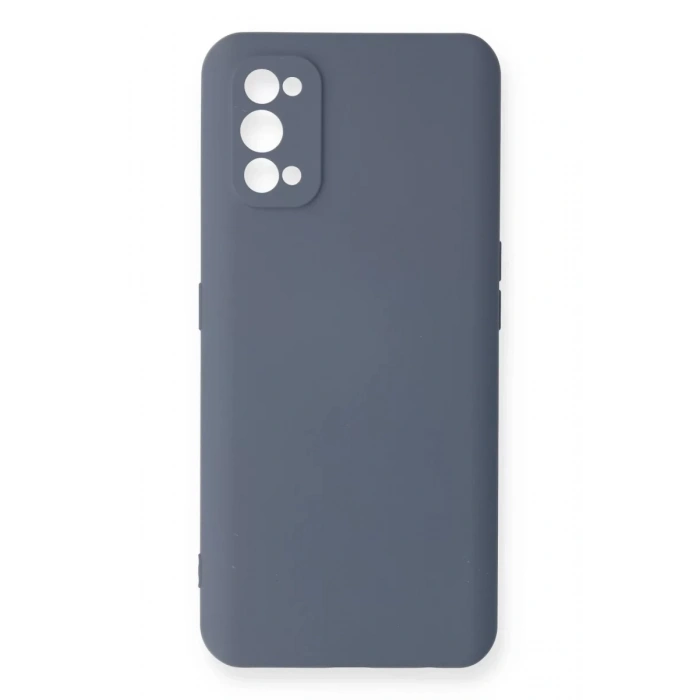 Realme 7 Pro Kılıf Nano içi Kadife Silikon - Gri