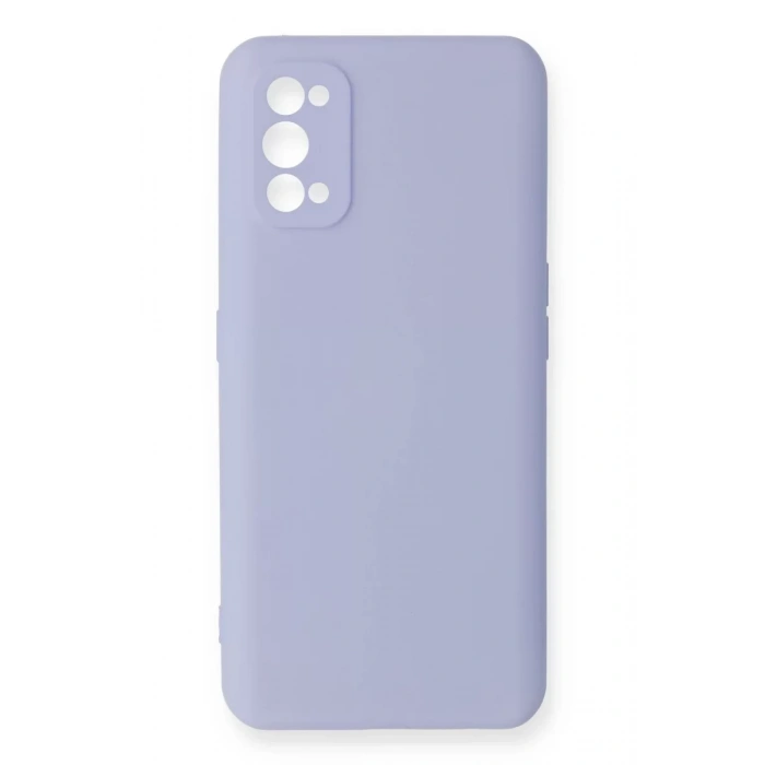 Realme 7 Pro Kılıf Nano içi Kadife Silikon - Lila