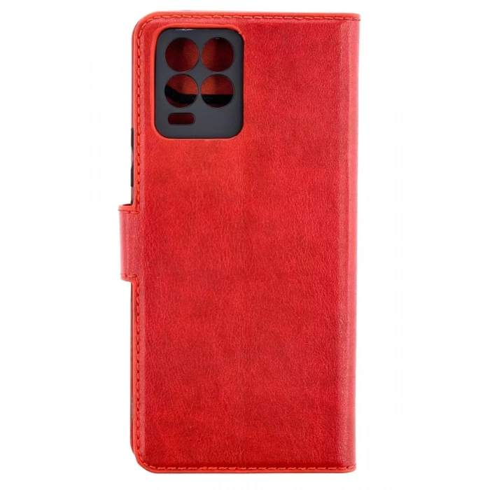 Realme 8 Pro Kılıf Trend S Plus Kapaklı Kılıf - Kırmızı