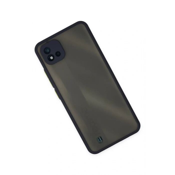 Realme C11 2021 Kılıf Montreal Silikon Kapak - Lacivert