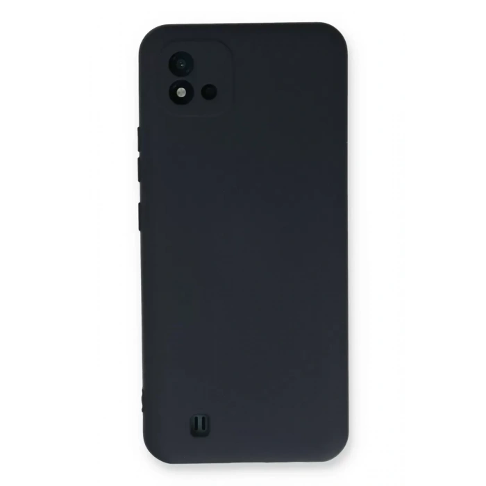 Realme C11 2021 Kılıf Nano içi Kadife Silikon - Lacivert