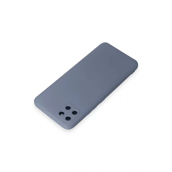 Realme C11 Kılıf Nano içi Kadife Silikon - Gri