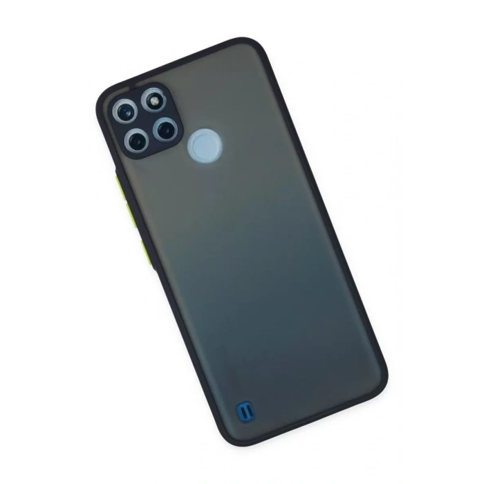 Realme C21Y Kılıf Montreal Silikon Kapak - Lacivert