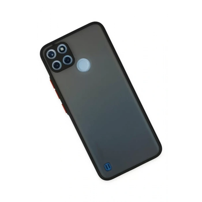 Realme C21Y Kılıf Montreal Silikon Kapak - Siyah