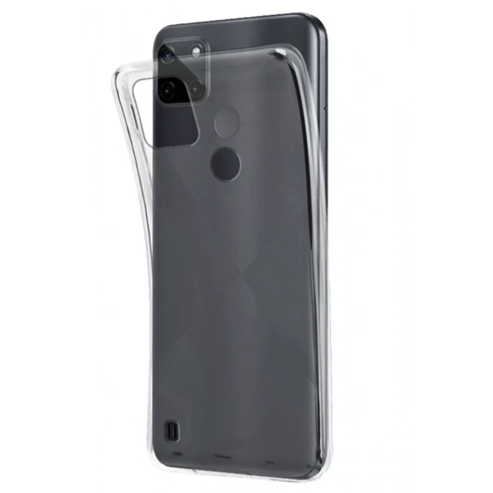 Realme C25Y Kılıf Lüx Şeffaf Silikon