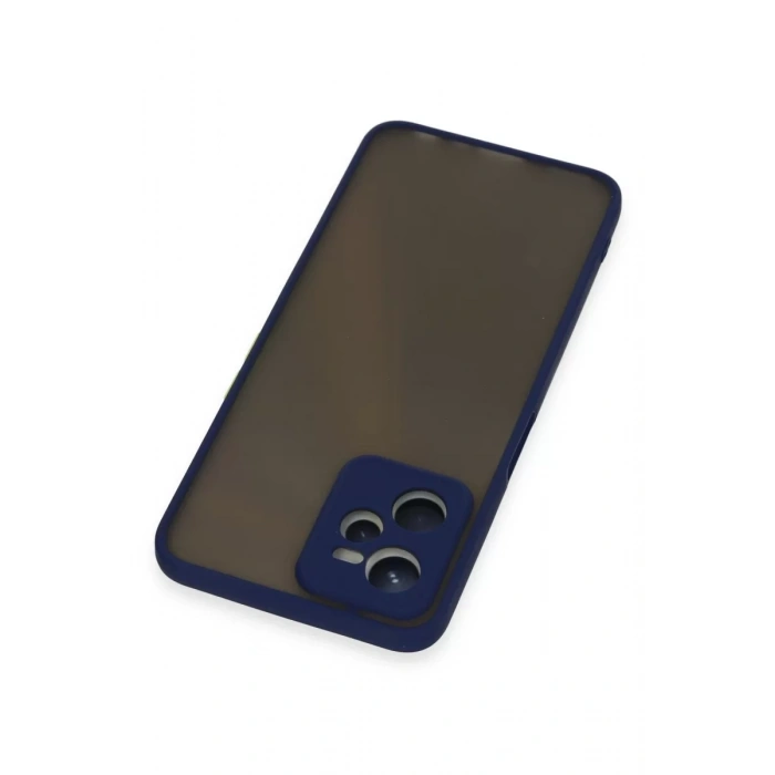 Realme C35 Kılıf Montreal Silikon Kapak - Lacivert