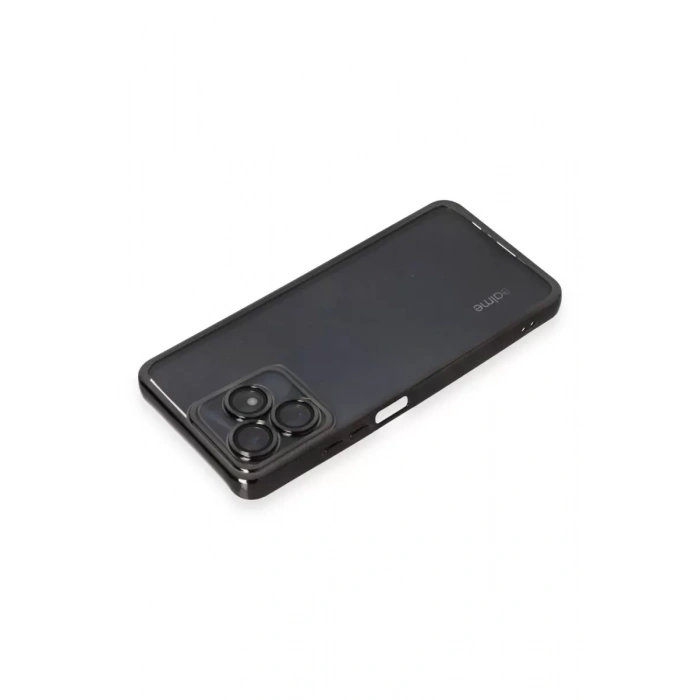 Realme C53 Kılıf Lensli Silikon - Siyah