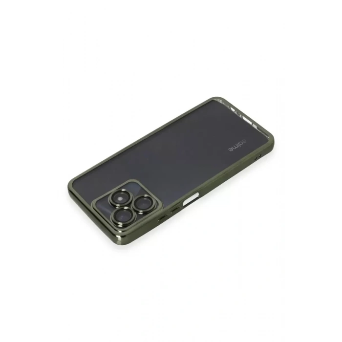 Realme C53 Kılıf Lensli Silikon - Yeşil
