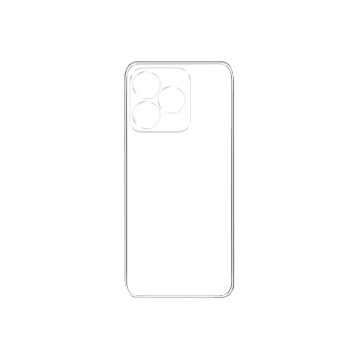 Realme C53 Kılıf Lüx Şeffaf Silikon