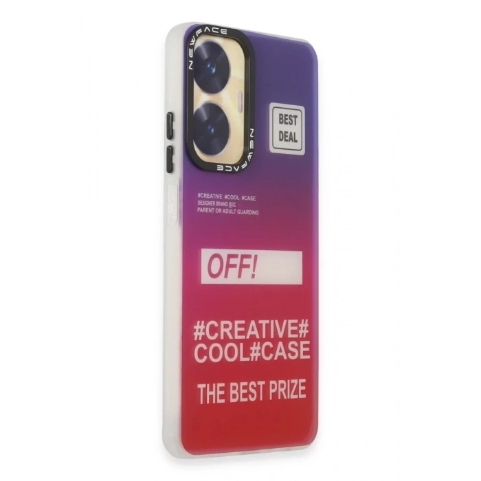Realme C55 Kılıf Estoril Desenli Kapak - Estoril - 9