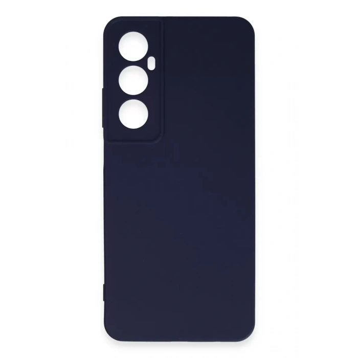 Realme C65 Kılıf First Silikon - Lacivert